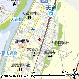福岡県飯塚市天道388周辺の地図