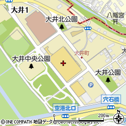 プラスワンナフコ福岡空港店周辺の地図