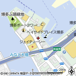 福岡市役所　港湾空港局総務部長客船事務所長周辺の地図