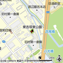 東吉塚東公園周辺の地図