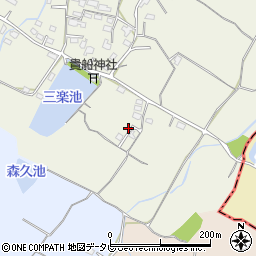 福岡県豊前市三楽291-4周辺の地図