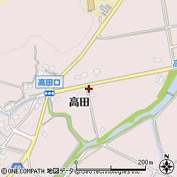 福岡県飯塚市高田669周辺の地図