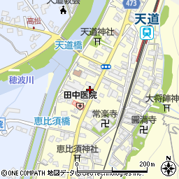 福岡県飯塚市天道400周辺の地図