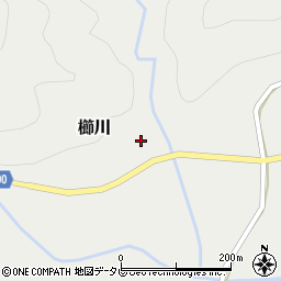 徳島県海部郡海陽町櫛川3周辺の地図