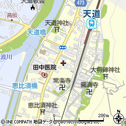福岡県飯塚市天道380周辺の地図