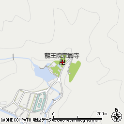 縁切寺周辺の地図