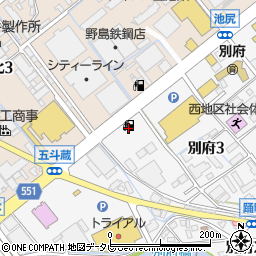 ａｐｏｌｌｏｓｔａｔｉｏｎセルフ福岡空港東ＳＳ周辺の地図
