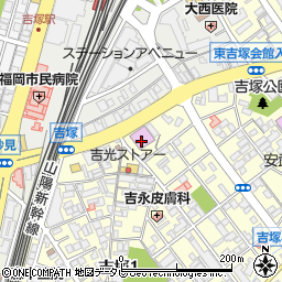 ひばり吉塚店周辺の地図