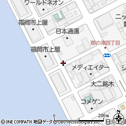 オリックストラックレンタル　福岡中央営業所周辺の地図