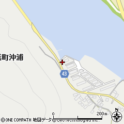 愛媛県大洲市長浜町沖浦66-4周辺の地図