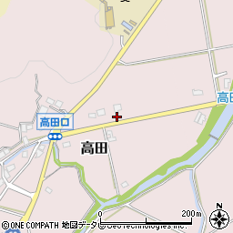 福岡県飯塚市高田676-5周辺の地図