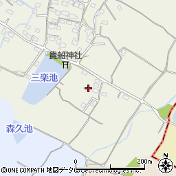福岡県豊前市三楽268周辺の地図