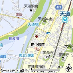 福岡県飯塚市天道392周辺の地図
