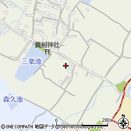 福岡県豊前市三楽268-1周辺の地図
