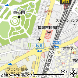 石焼 道 TAO周辺の地図