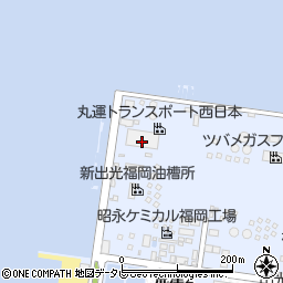 ツバメガスフロンティア　福岡第２工場周辺の地図