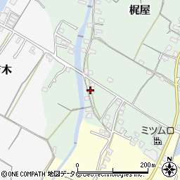 福岡県豊前市梶屋189周辺の地図
