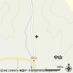 徳島県海部郡海陽町中山チウゲ20周辺の地図