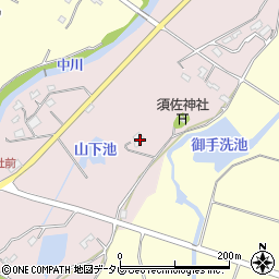 福岡県豊前市鳥越686周辺の地図