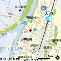 福岡県飯塚市天道107周辺の地図