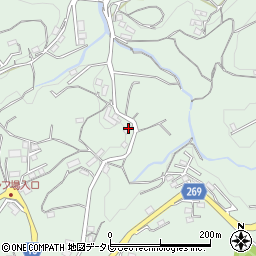 高知県高知市重倉111周辺の地図