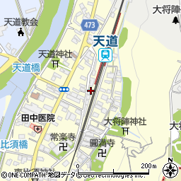 福岡県飯塚市天道680周辺の地図