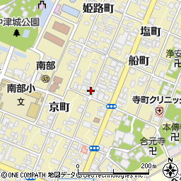 〒871-0051 大分県中津市古博多町の地図
