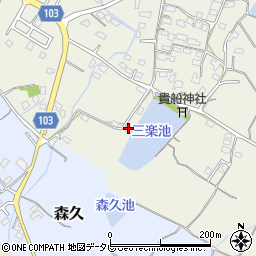 福岡県豊前市三楽29周辺の地図