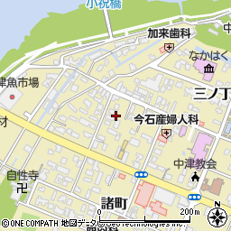 秋吉商店周辺の地図
