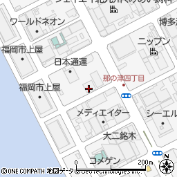 元港倉庫周辺の地図