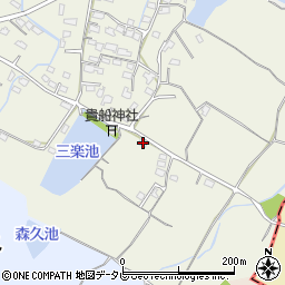 福岡県豊前市三楽272周辺の地図