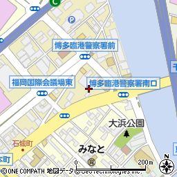 福岡県福岡市博多区石城町7周辺の地図