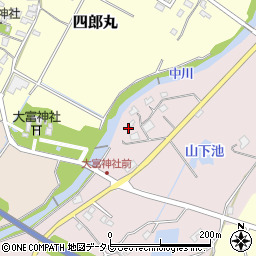 福岡県豊前市鳥越636周辺の地図