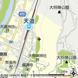 福岡県飯塚市天道周辺の地図