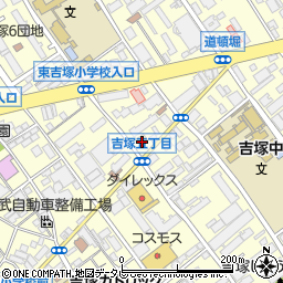 ローソン吉塚五丁目店周辺の地図