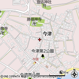 福岡県福岡市西区今津周辺の地図
