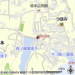 福岡県飯塚市椋本443周辺の地図