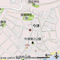 福岡県福岡市西区今津周辺の地図