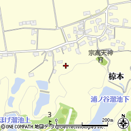 福岡県飯塚市椋本269周辺の地図