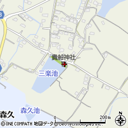 福岡県豊前市三楽10周辺の地図