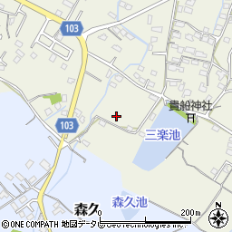 福岡県豊前市三楽28周辺の地図