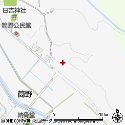 福岡県飯塚市筒野148周辺の地図