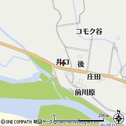 徳島県海部郡海陽町多良井口周辺の地図