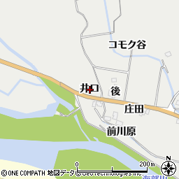 徳島県海陽町（海部郡）多良（井口）周辺の地図