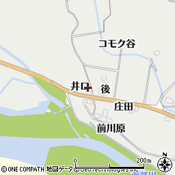 徳島県海部郡海陽町多良井口11周辺の地図