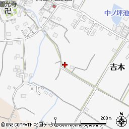 福岡県豊前市吉木163周辺の地図