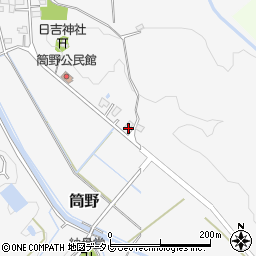 福岡県飯塚市筒野436周辺の地図