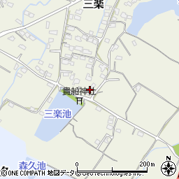 福岡県豊前市三楽259-7周辺の地図