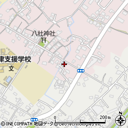 大分県中津市大塚438-2周辺の地図