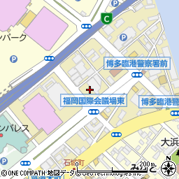 福岡県福岡市博多区石城町11周辺の地図